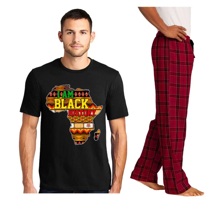 Juneteenth Map I Am Black History Black History Gift Pajama Set