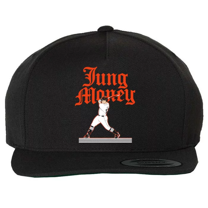 Jung Money Wool Snapback Cap