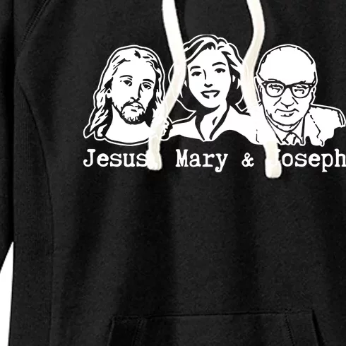 Jesus Mary & Joseph Women's Fleece Hoodie