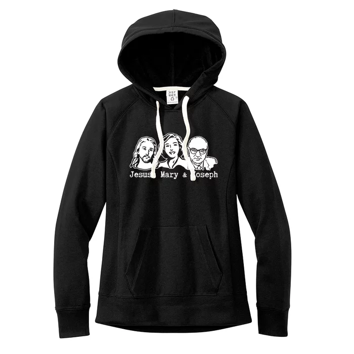 Jesus Mary & Joseph Women's Fleece Hoodie