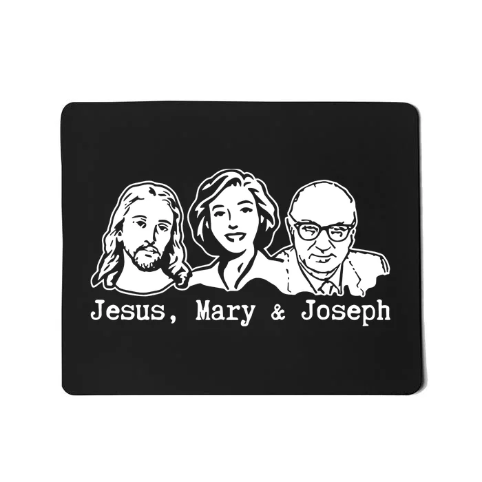 Jesus Mary & Joseph Mousepad