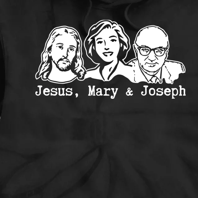 Jesus Mary & Joseph Tie Dye Hoodie