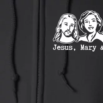 Jesus Mary & Joseph Full Zip Hoodie