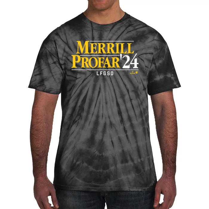 Jackson Merrill Jurickson Profar 24 San Diego Baseball Tie-Dye T-Shirt