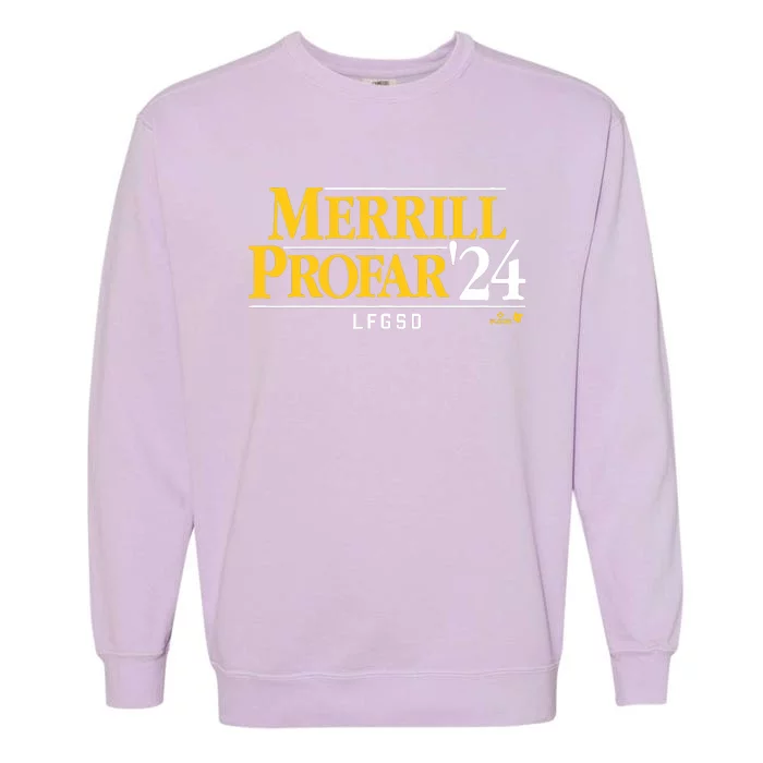 Jackson Merrill Jurickson Profar 24 San Diego Baseball Garment-Dyed Sweatshirt