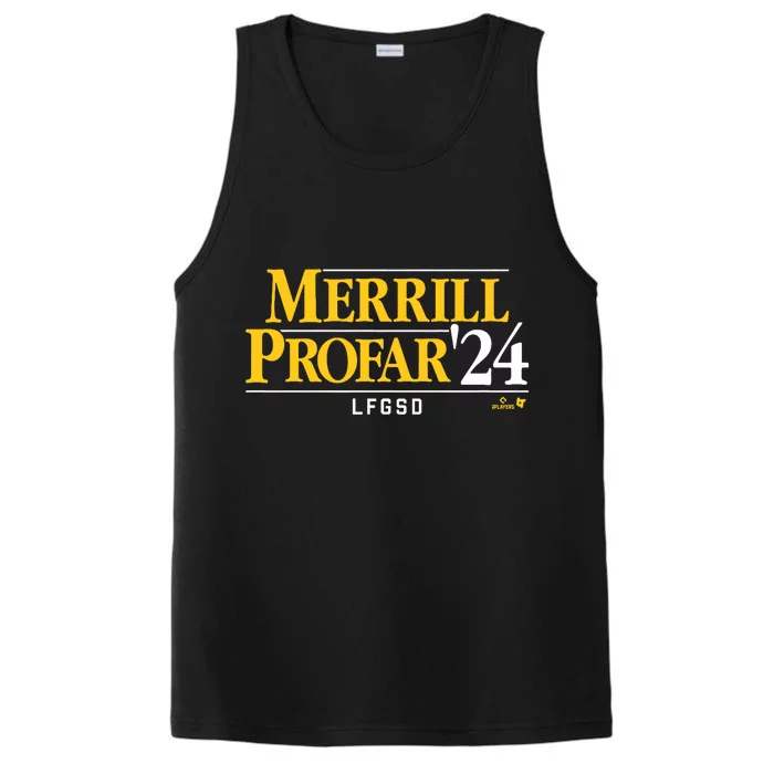 Jackson Merrill Jurickson Profar 24 San Diego Baseball Performance Tank