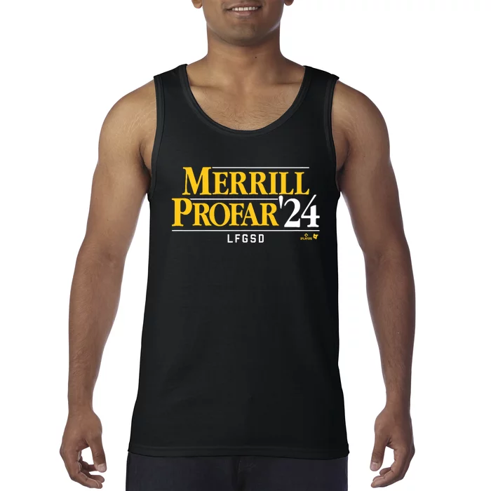 Jackson Merrill Jurickson Profar 24 San Diego Baseball Tank Top