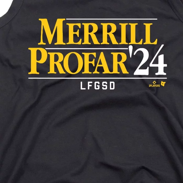 Jackson Merrill Jurickson Profar 24 San Diego Baseball Tank Top