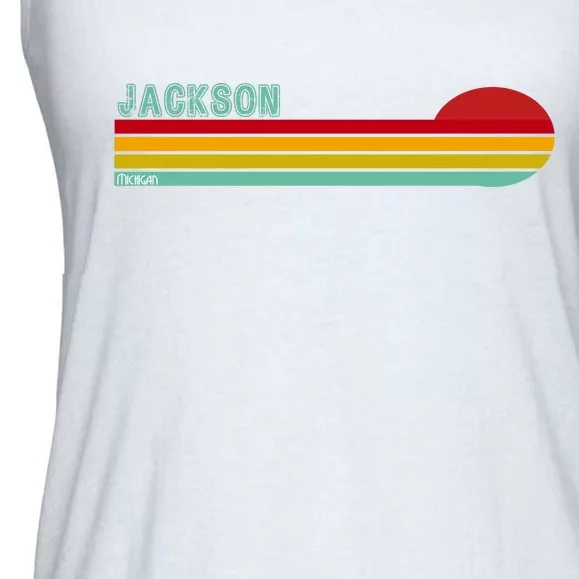 Jackson Michigan Ladies Essential Flowy Tank