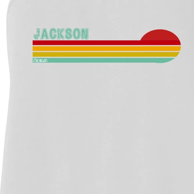 Jackson Michigan Women's Racerback Tank