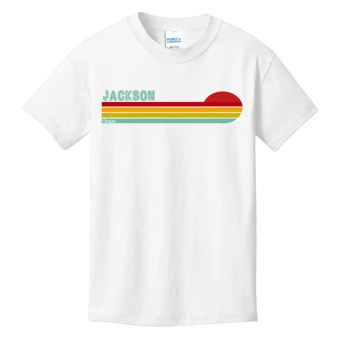 Jackson Michigan Kids T-Shirt