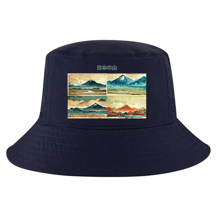 Japanese Mountain Cool Comfort Performance Bucket Hat