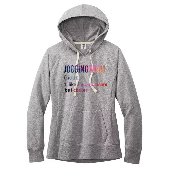 Jogging Mom Like A Normal Mom But Cooler Women's Fleece Hoodie