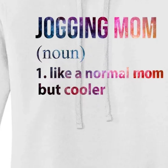 Jogging Mom Like A Normal Mom But Cooler Women's Pullover Hoodie