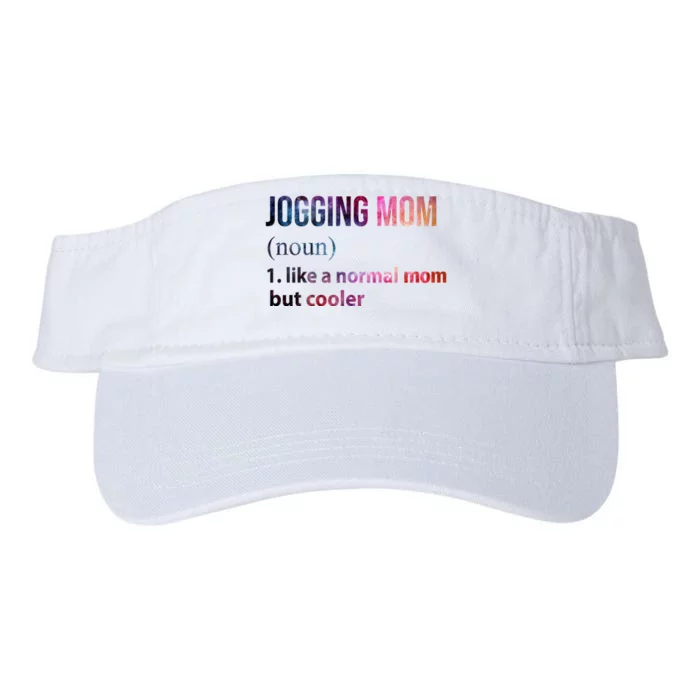 Jogging Mom Like A Normal Mom But Cooler Valucap Bio-Washed Visor