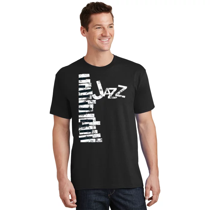 Jazz Music Lover Vintage Piano Jazz T-Shirt