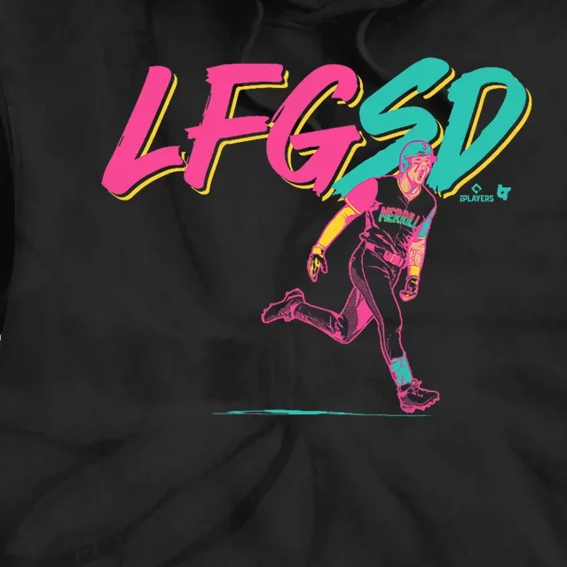 Jackson Merrill Lfgsd San Diego Baseball Tie Dye Hoodie