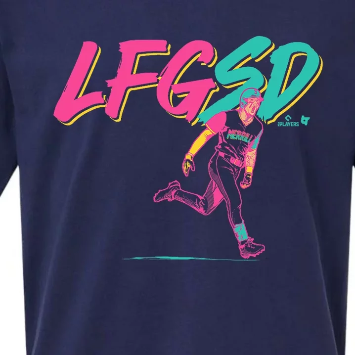 Jackson Merrill Lfgsd San Diego Baseball Sueded Cloud Jersey T-Shirt