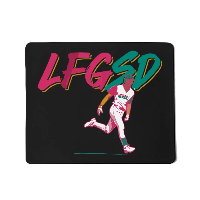 Jackson Merrill Lfgsd San Diego Padres Outfielder Mousepad