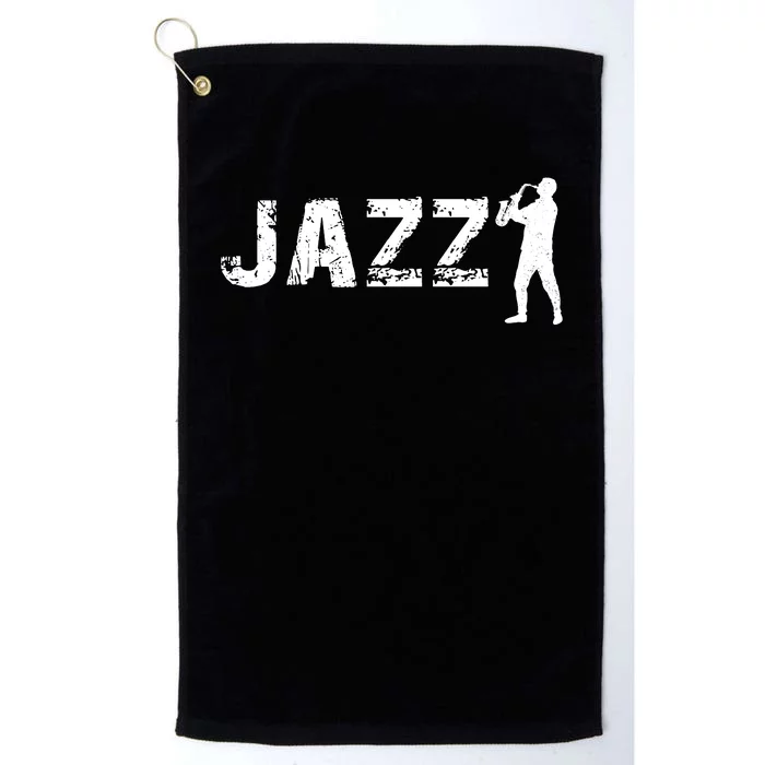 Jazz Musican Logo Platinum Collection Golf Towel