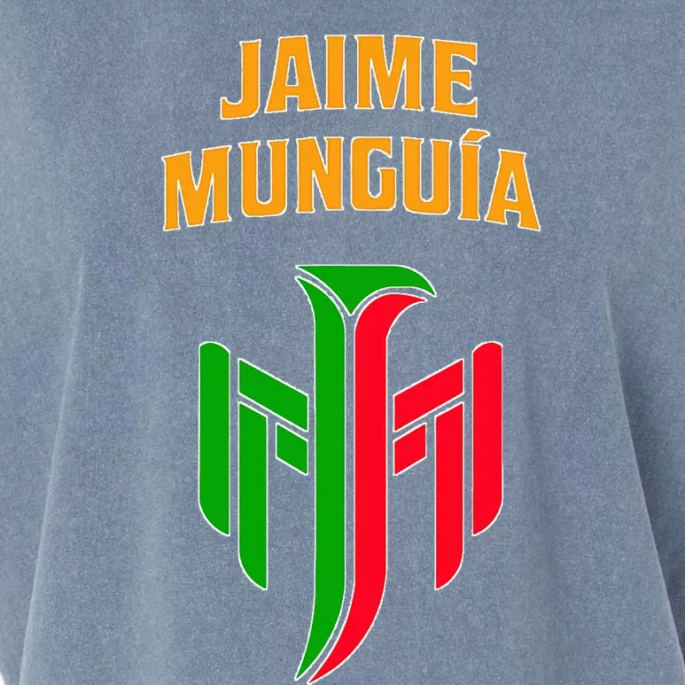 Jaime Munguia Mexican Mexico Lover Garment-Dyed Women's Muscle Tee