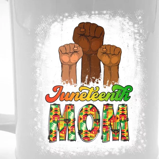 Juneteenth Mom Mother's Day Celebrating 1865 Black History Gift Front & Back Beer Stein