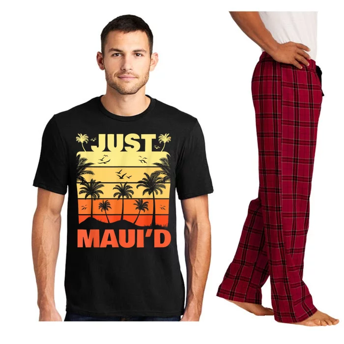 Just Mauid Maui Hawaii Vocation Gift Pajama Set