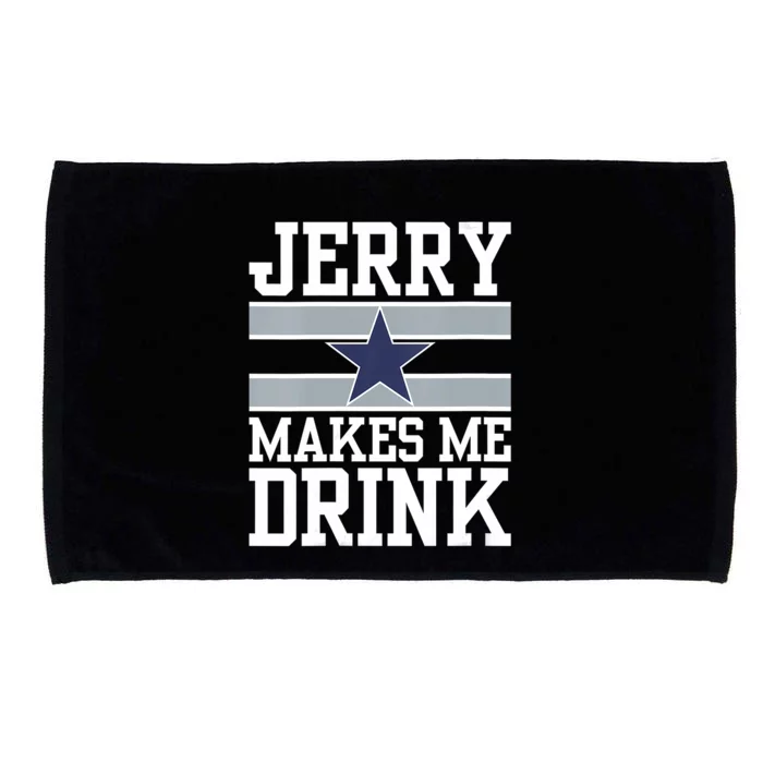 Jerry Makes Me Drink Microfiber Hand Towel