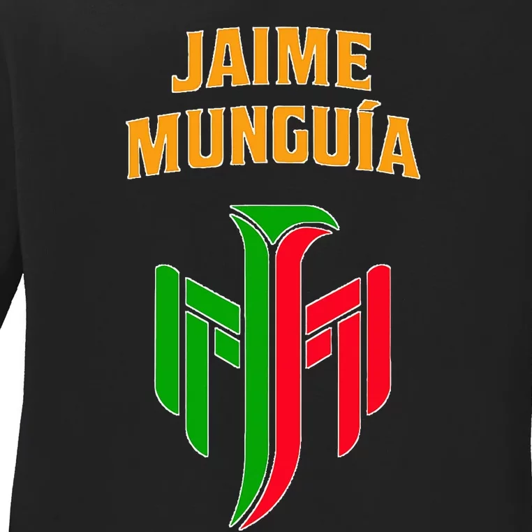 Jaime Munguia Mexican Mexico Lover Ladies Long Sleeve Shirt