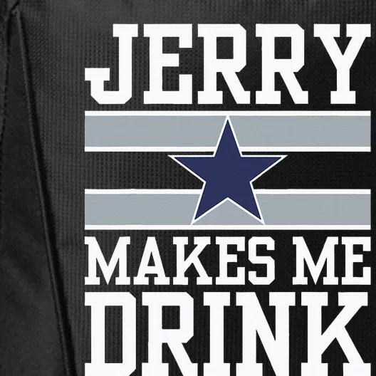 Jerry Makes Me Drink City Backpack