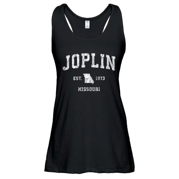 Joplin Missouri Mo Vintage Athletic Sports Ladies Essential Flowy Tank