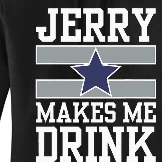 Jerry Makes Me Drink Women's Pullover Hoodie