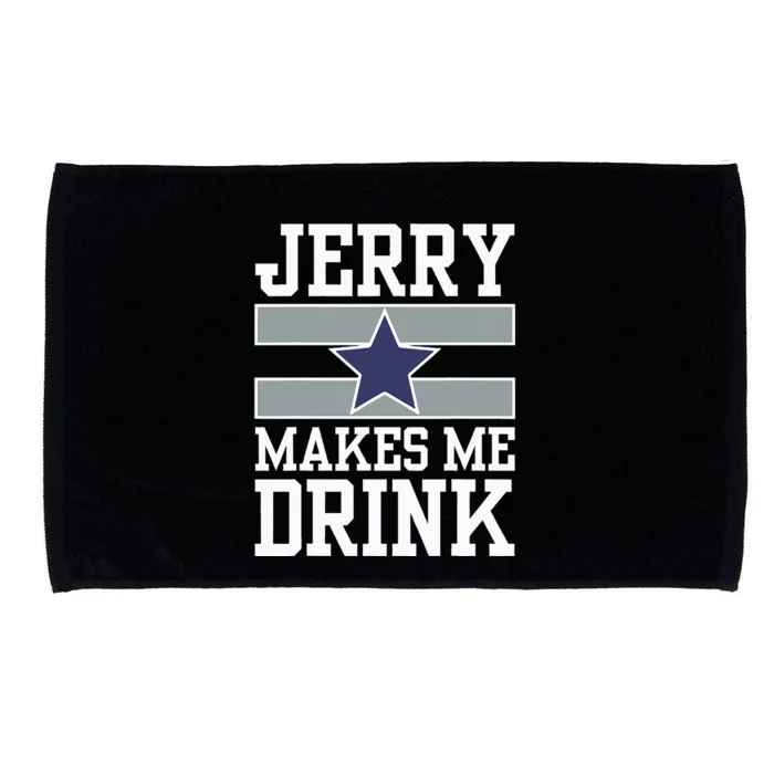 Jerry Makes Me Drink Microfiber Hand Towel