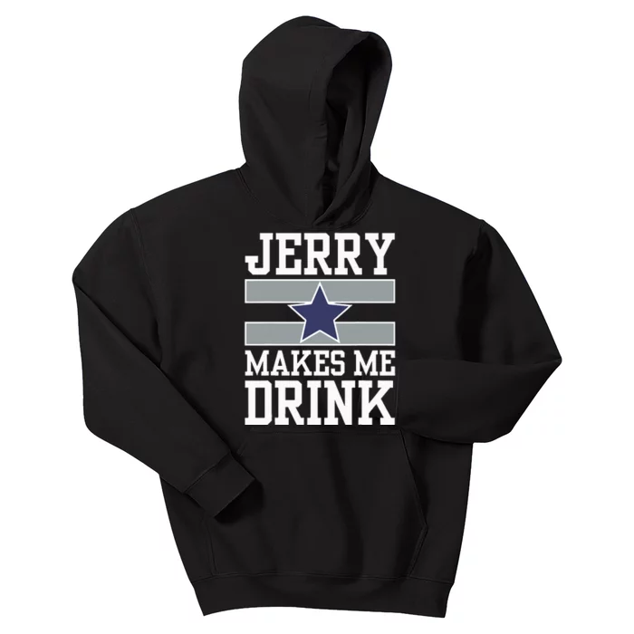 Jerry Makes Me Drink Kids Hoodie