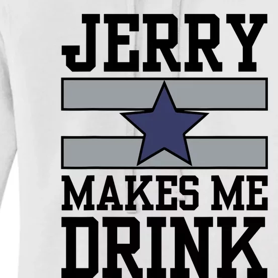 Jerry Makes Me Drink Women's Pullover Hoodie