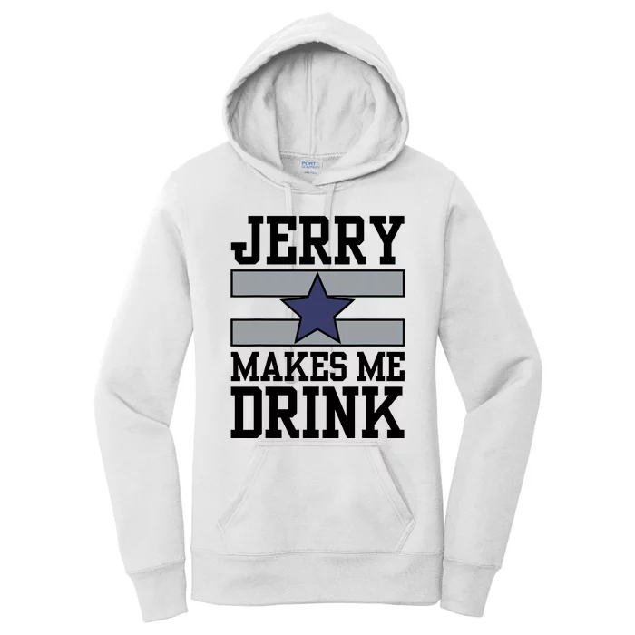 Jerry Makes Me Drink Women's Pullover Hoodie