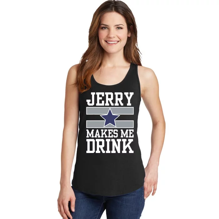 Jerry Makes Me Drink Ladies Essential Tank