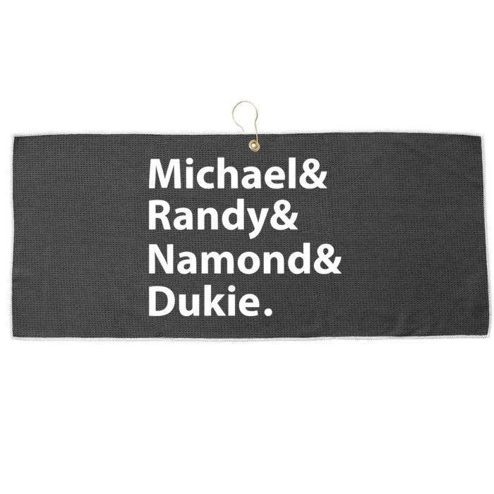 Julito Mccullum Michael Randy Namond Dukie Large Microfiber Waffle Golf Towel