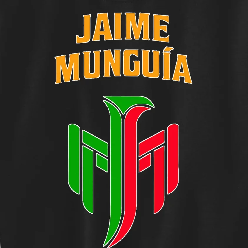 Jaime Munguia Mexican Mexico Lover Kids Sweatshirt