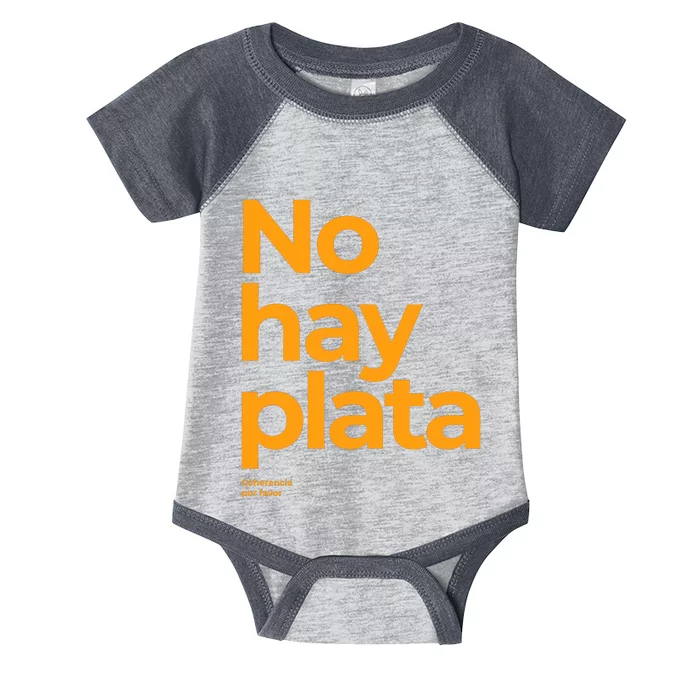 Javier Milei No Hay Plata Coherencia Por Favor Libertarismo Infant Baby Jersey Bodysuit