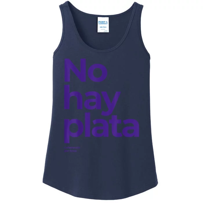 Javier Milei No Hay Plata Coherencia Por Favor Libertarismo Ladies Essential Tank