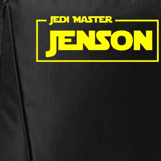 Jedi Master Personalised Name City Backpack