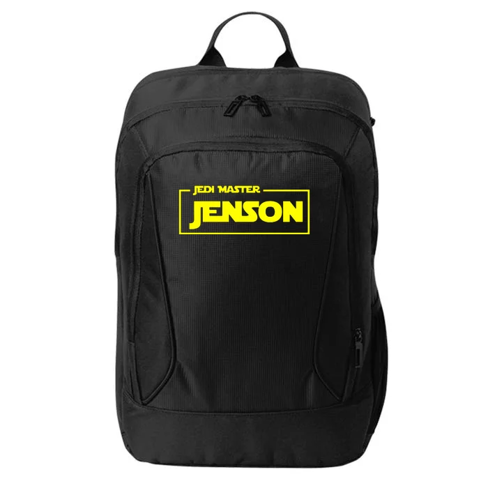 Jedi Master Personalised Name City Backpack