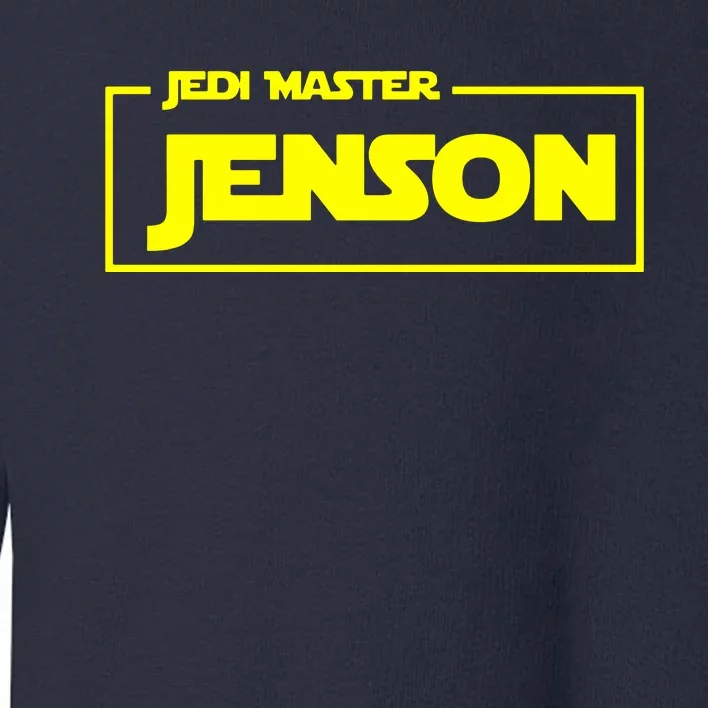 Jedi Master Personalised Name Toddler Sweatshirt