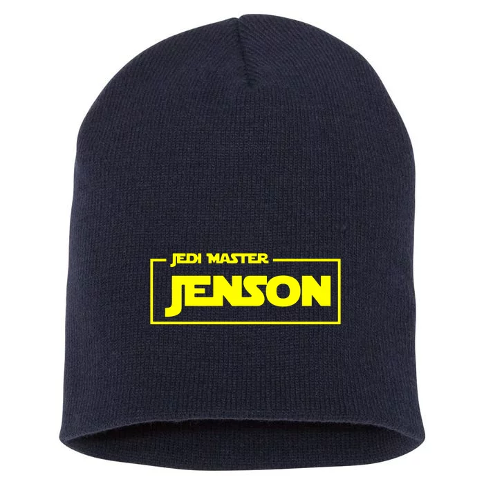 Jedi Master Personalised Name Short Acrylic Beanie