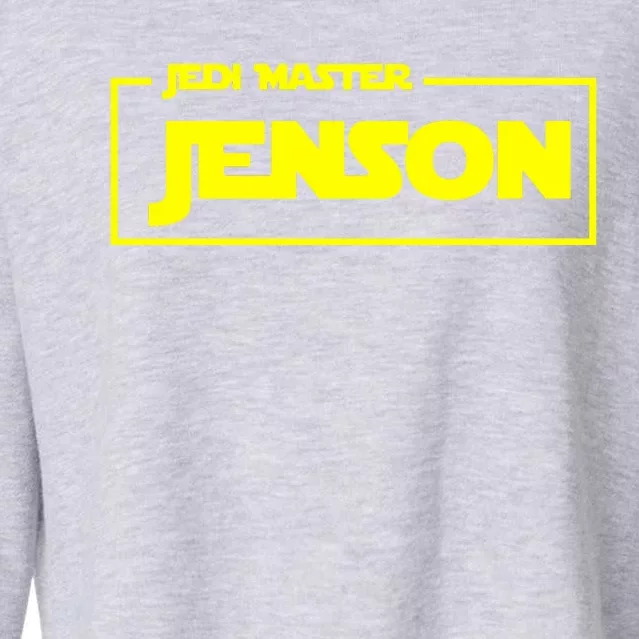 Jedi Master Personalised Name Cropped Pullover Crew