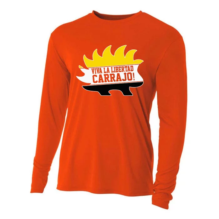 Javier Milei Presidente 2024 Libertarian Viva La Libertad Cooling Performance Long Sleeve Crew