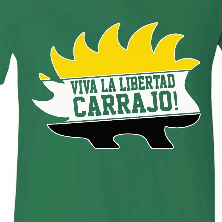 Javier Milei Presidente 2024 Libertarian Viva La Libertad V-Neck T-Shirt