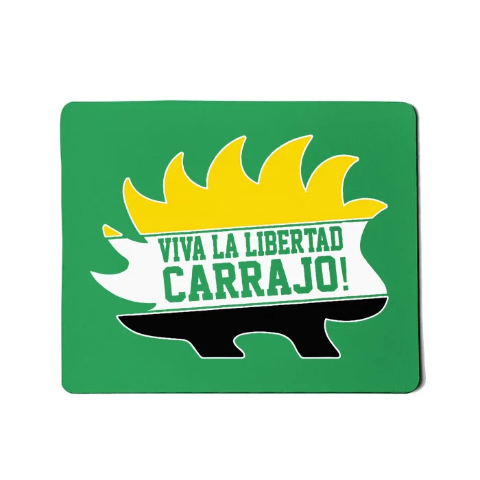 Javier Milei Presidente 2024 Libertarian Viva La Libertad Mousepad