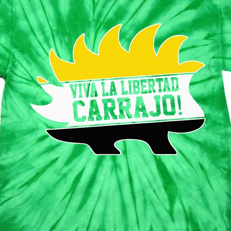 Javier Milei Presidente 2024 Libertarian Viva La Libertad Tie-Dye T-Shirt